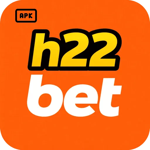 Imagem promovendo download do APK oficial h22bet para Android