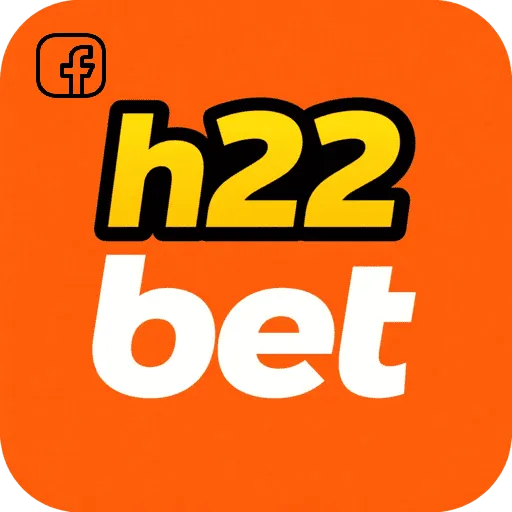 Imagem promovendo a página oficial da h22bet no Facebook